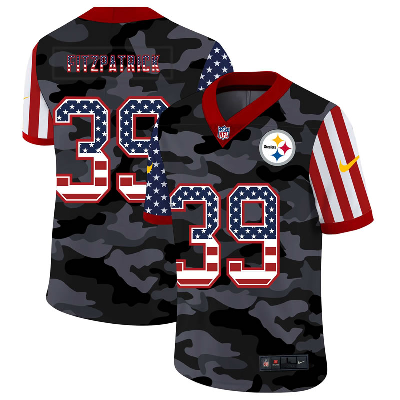 Nike Pittsburgh Steelers 39 Minkah Fitzpatrick Camo 2020 USA Flag Salute to Service Limited Jersey zhua,We sell and wholesale Nike Pittsburgh Steelers 39 Minkah Fitzpatrick Camo 2020 USA Flag Salute to Service Limited Jersey zhua on line form chian!